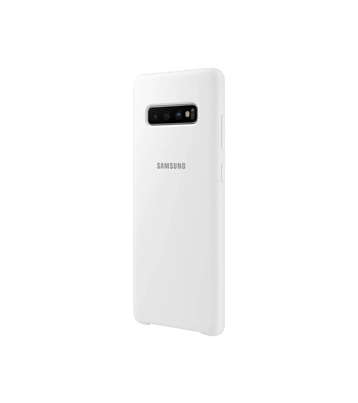 Capa Samsung Silicone para S10+ - Branco