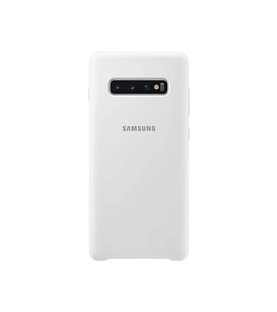 Capa Samsung Silicone para S10+ - Branco