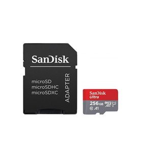 Cartão de Memória Micro SDXC, Ultra A1, de 256GB - SanDisk