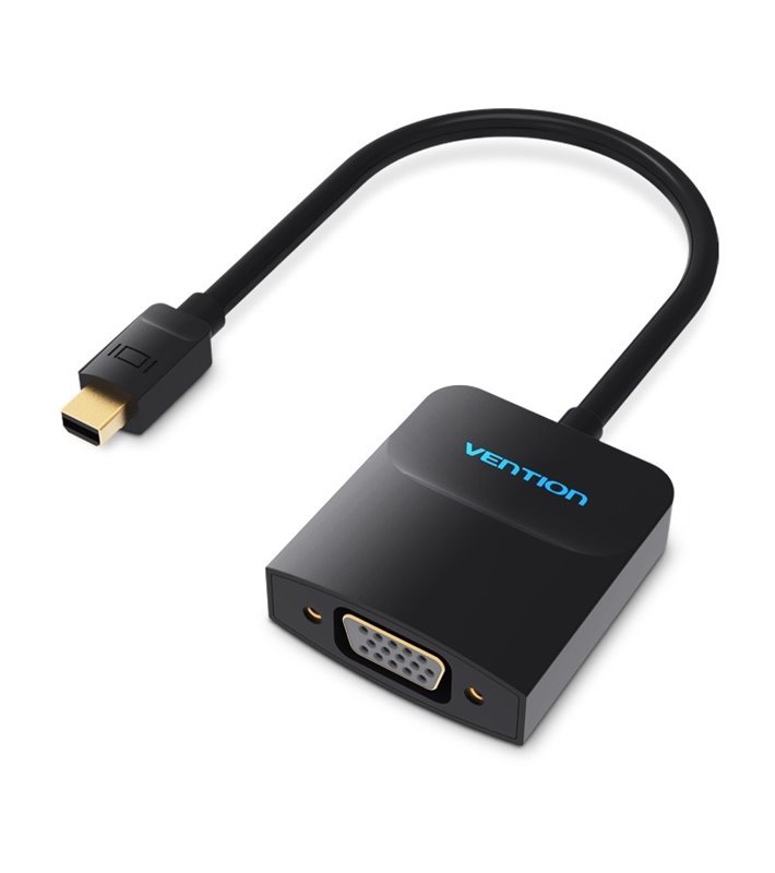 Cabo Adaptador Conversor Mini DisplayPort para VGA de 0,15 metros - Preto - Vention