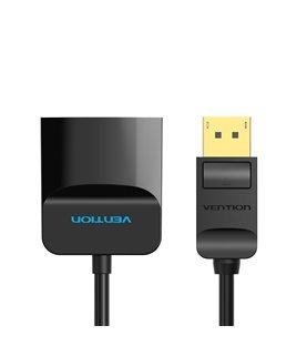 Cabo Adaptador Conversor DisplayPort para HDMI de 0,15 metros - Preto - Vention