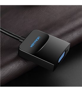 Cabo Adaptador Conversor DisplayPort para VGA de 0,15 metros - Preto - Vention