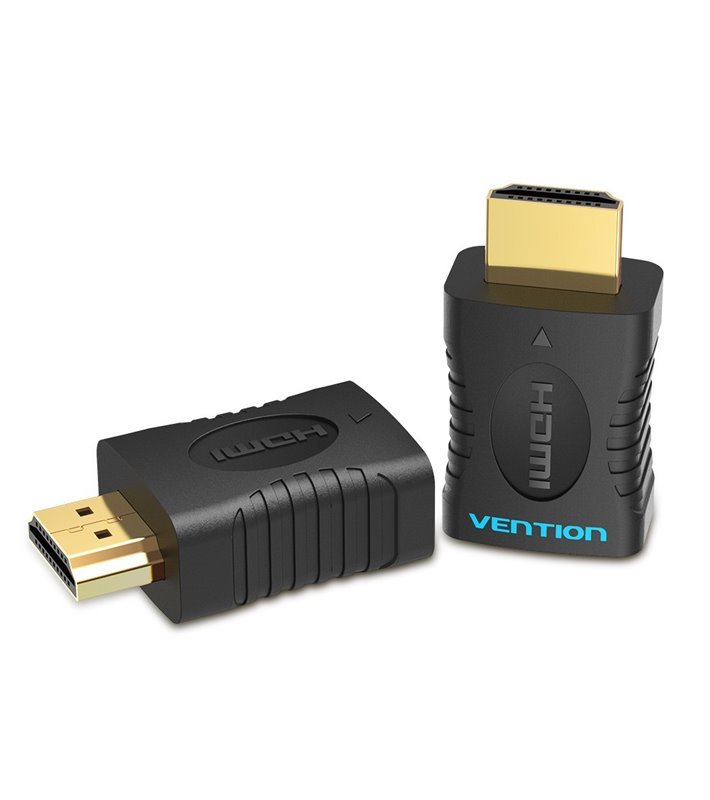 Adaptador HDMI Macho para HDMI Fêmea - Preto