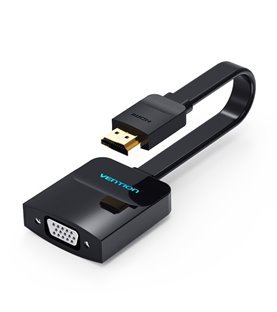 Cabo Conversor de HDMI para VGA de 0,15 metros - Preto - Vention