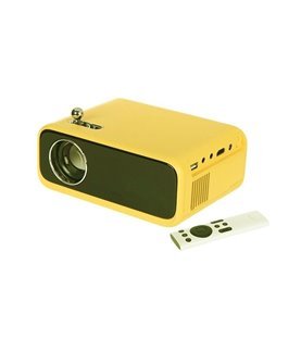 Projetor Xiaomi Wanbo X1 Mini, 200lm, HD - Amarelo