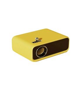 Projetor Xiaomi Wanbo X1 Mini, 200lm, HD - Amarelo