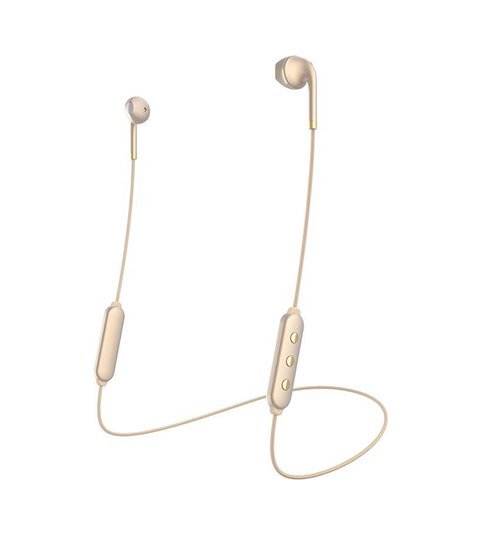 Fones Auriculares Bluetooth Happy Plugs II - Dourado