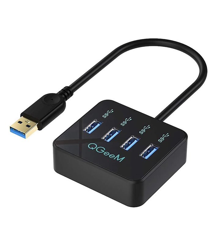 HUB USB Com 4 Portas USB 3.0 - QGeeM