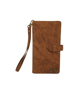 Carteira com Capa Magnética para Smartphone Note 10 Plus com Divisórias para Cartões e Notas - Megsh