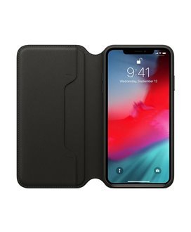 Capa Folio para iPhone XS Max, Preto - Apple