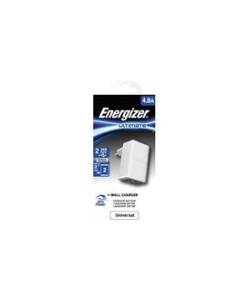 Carregador de Parede com 2* USB 4.8A - Energizer