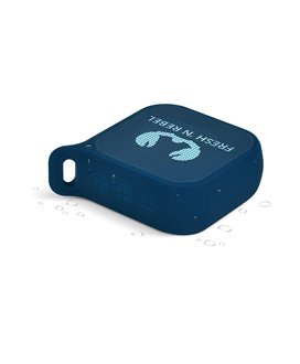 Coluna Bluetooth Pebble com Fones Auriculares Vibe Jack 3.5mm - Azul - Fresh'N Rebel