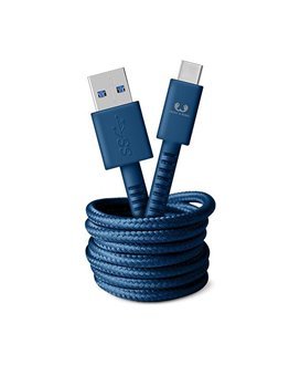 Cabo Adaptador USB para Tipo-C de 1.5m - Azul - Fresh 'N Rebel