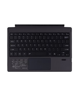 Capa Teclado Retroiluminada com Luz LED de 7 cores, Bluetooth, para Surface Pro 3, 4, 5, 6 e 7 - Preta – Goeik