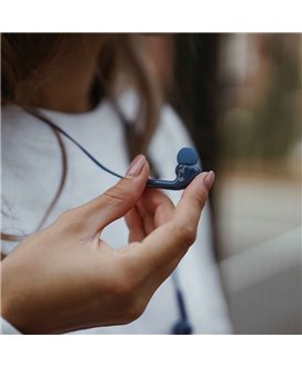 Fones Auriculares Vibe com PowerBank 3000mAh - Azul - Fresh'N Rebel