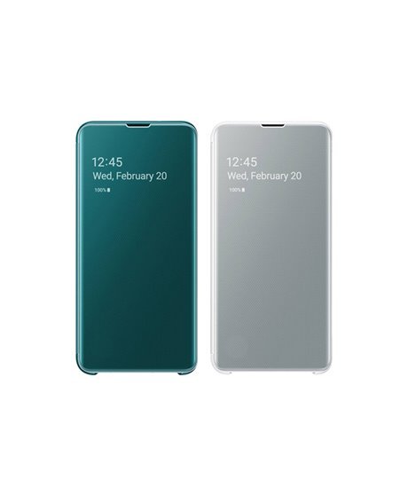 Capa Clear View para Galaxy S10e, Branco - Samsung