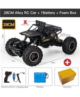 Carro Jipe Telecomandado GB1 RC, com Controlo Remoto e Tração 2WD ou 4WD 20cm – Goeik