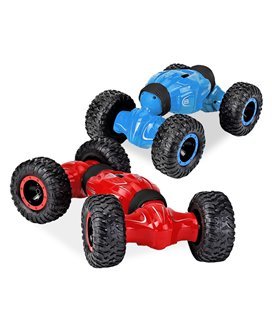 Carro Telecomandado Transformer 360 - On-road and Off-road - Tração 4WD - Azul - Goeik