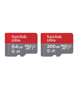 Cartão de Memória Micro SDXC Ultra A1 Cl.10, de 64GB - Sandisk