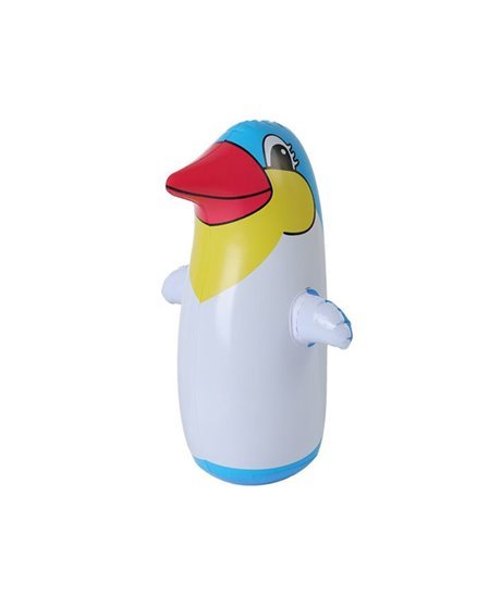 Pinguim Insuflável Azul, Grande – Goeik