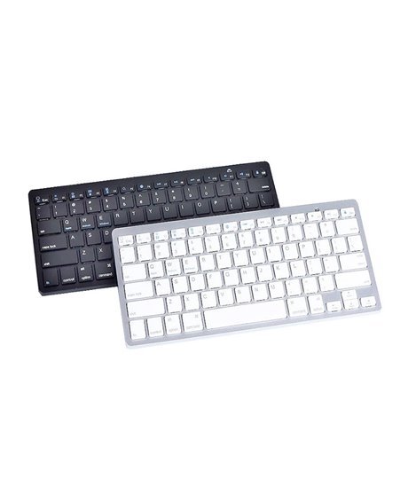 Teclado Bluetooth para Apple, Android e Windows, Branco – Goeik