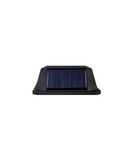 Candeeiro / Lâmpada de Parede LED Solar com Sensor de Movimento e 3 Faces de Iluminação, 6500K, 150Lm - Elbat