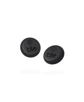 Localizador Bluetooth Tile Sticker - 2 Unidades - Preto