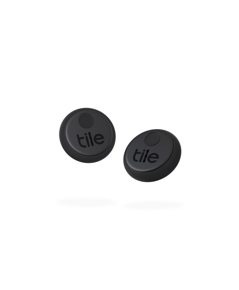 Localizador Bluetooth Tile Sticker - 2 Unidades - Preto