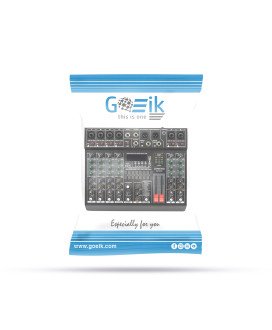 Mesa de Mistura (de Som) de 6 Canais, AM-GT6, de 48V, com Suporte Bluetooth - Goeik