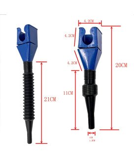 Funis de Reabastecimento de Combustível Dobrável e Extensível, para Carro ou Mota - 3 Unidades - Goeik