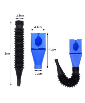 Funis de Reabastecimento de Combustível Dobrável e Extensível, para Carro ou Mota - 3 Unidades - Goeik