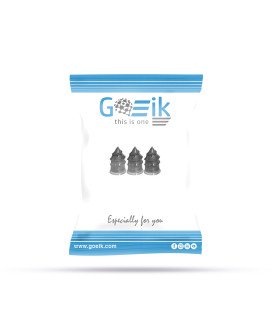 Kit de 3 Pregos de Borracha para Tapar Furos em Pneus - Goeik