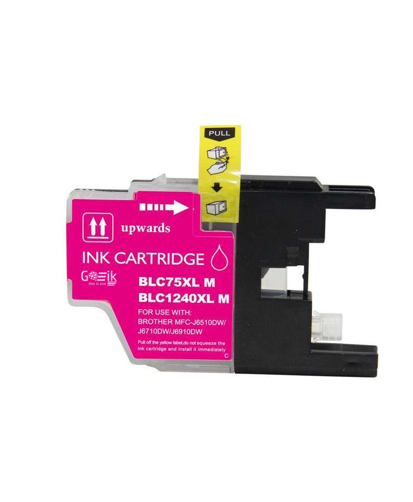 Tinteiro Brother LLC1240XL/LC1220XL/LC1280XL Magenta - Compatível - Goeik