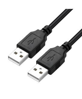 Cabo USB 2.0 para USB 2.0, Preto - Goeik