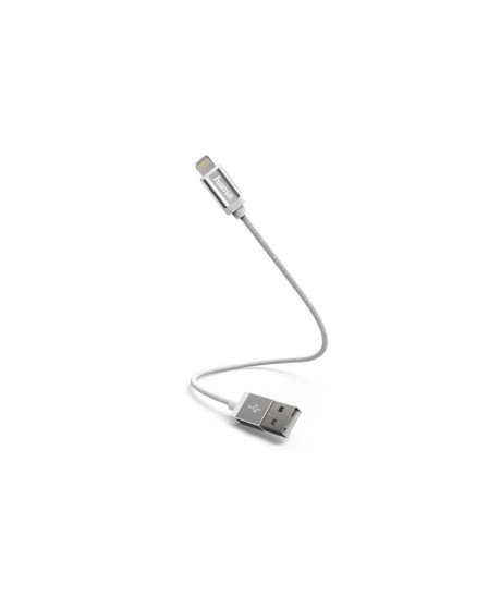 Cabo Adaptador USB para Lightning, de 20cm - Hama