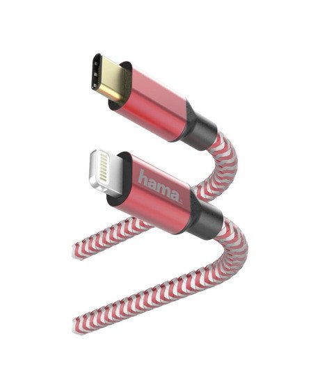 Cabo Adaptador Tipo-C para Lightning, de 1.5m - Hama