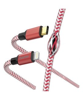 Cabo Adaptador Tipo-C para Lightning, de 1.5m - Hama