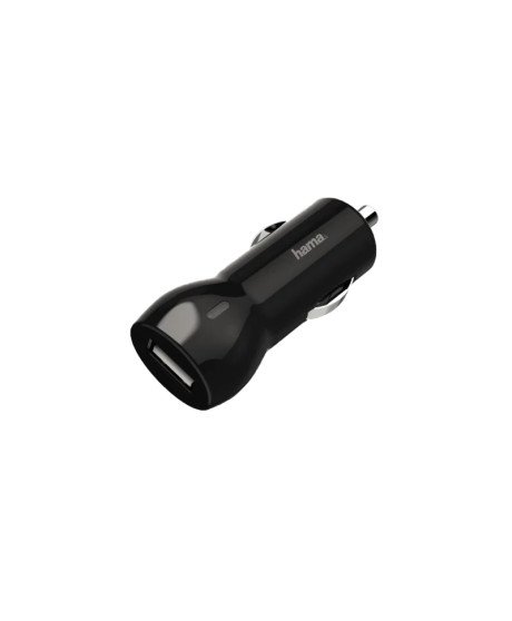 Carregador de Isqueiro com 1* USB, de 2.4A - Hama