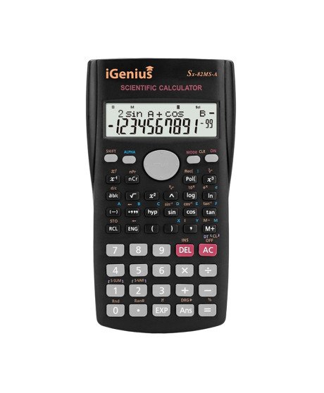 Calculadora Científica SX82MS, com 240 Funções - iGenius