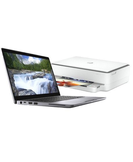 Portátil Portátil Dell Latitude 5310, 2 Em 1 com Impressora Multifunções HP ENVY 6020e