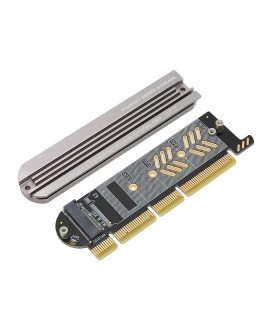 Adaptador M.2 NVMe SSD para PCIe, PCIe 4.0 X16, com Caixa em Alumínio - Goeik