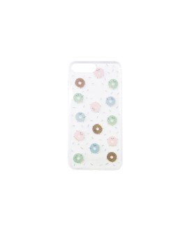 Capa Transparente para iPhone 8/7 Plus, Donut -  Mr. Wonderfull