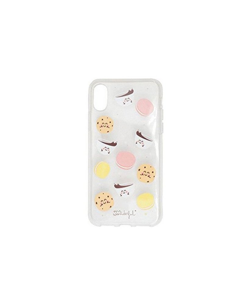 Capa Transparente para iPhone X/XS, Breakfast - Mr. Wonderfull