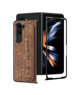 Capa em Couro para Samsung Z Fold 5, com Ranhura para Caneta - Goeik