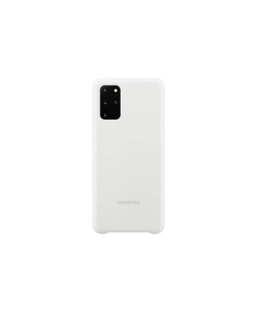 Capa Samsung Silicone para Galaxy S20 Plus - Branco