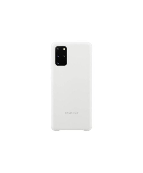Capa Samsung Silicone para Galaxy S20 Plus - Branco