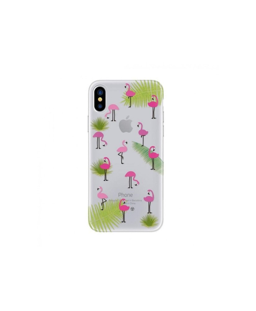 Capa Cover 4U "Flamingos" para iPhone 7 / 8 - 4-OK