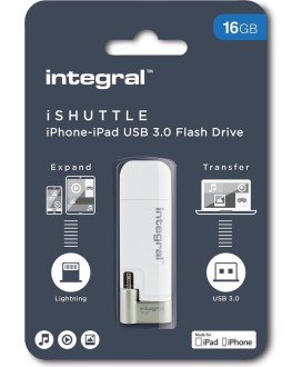 Pen USB 16GB iShuttle IOS - Integral