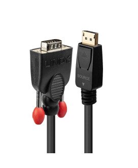 Cabo Displayport para VGA, de 2 metros - Lindy