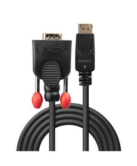 Cabo Displayport para VGA, de 2 metros - Lindy